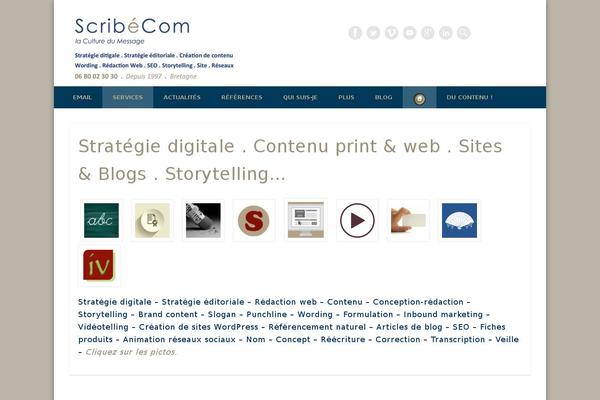 Overlay theme site design template sample