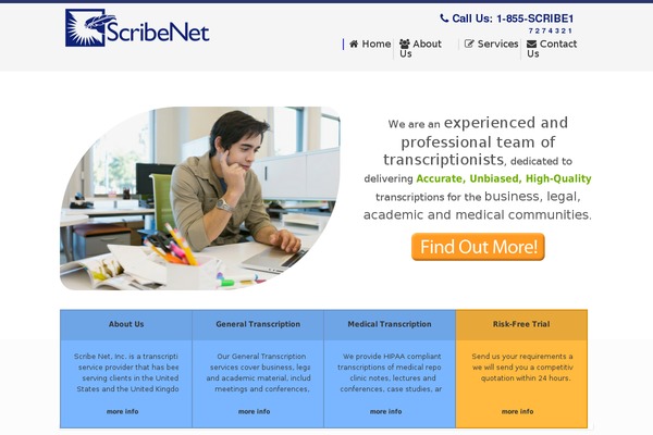 Tint theme site design template sample
