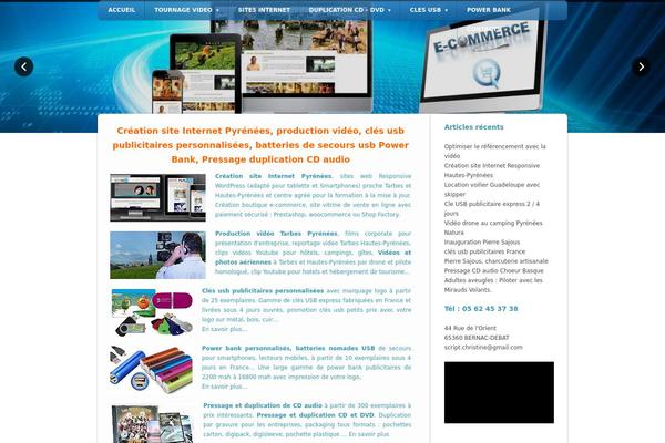 The Place theme site design template sample
