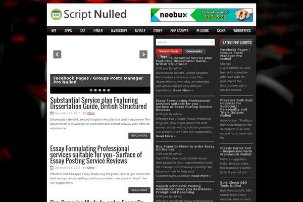 DailyTech theme websites examples