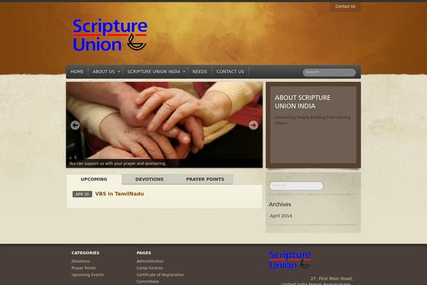 Light of Peace theme site design template sample