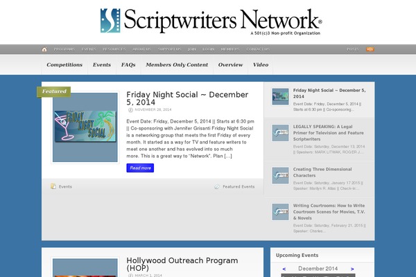 Headlines theme site design template sample
