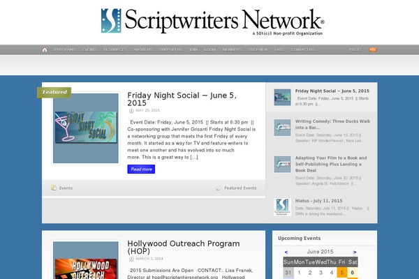 Headlines theme site design template sample