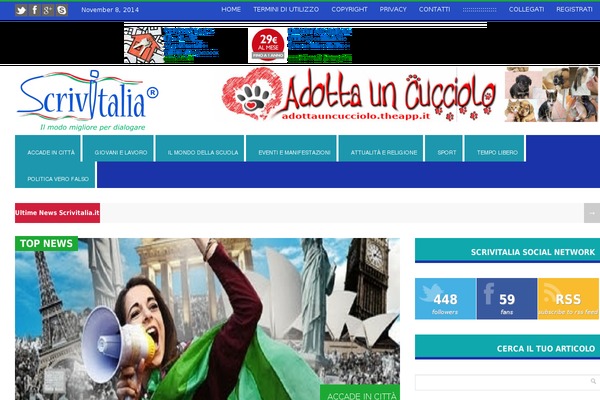 Rapidnews theme site design template sample