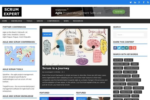 Site using Shariff Wrapper plugin