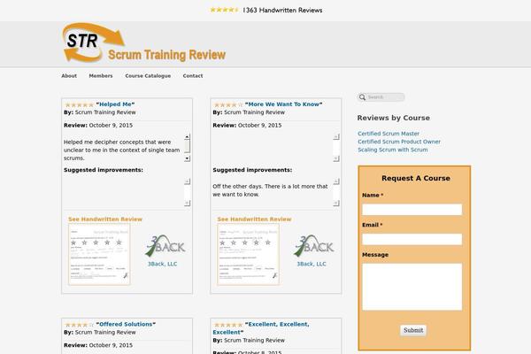 PageLines theme site design template sample