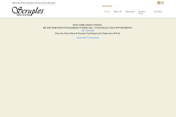 scruplessalonspa.com site used Scruples