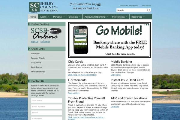 Site using Banksite-slider plugin