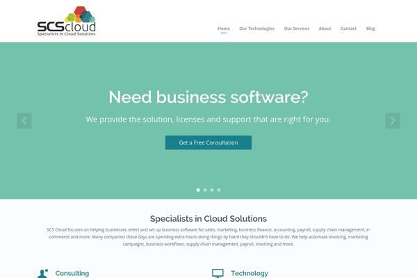 Pursuit theme site design template sample
