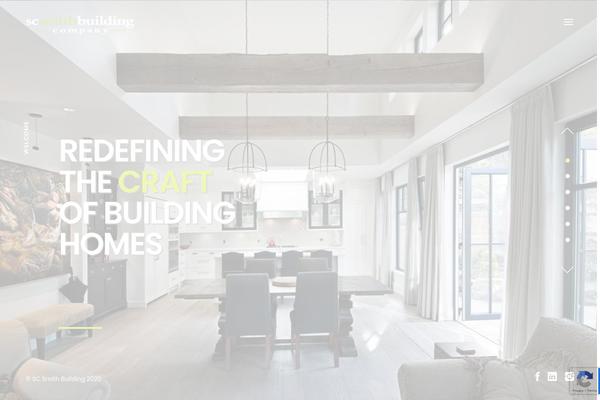 Bauhaus theme site design template sample