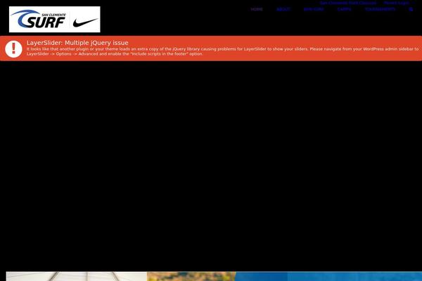 Avada theme site design template sample