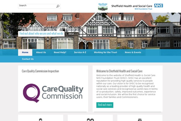 sct.nhs.uk site used Shsc