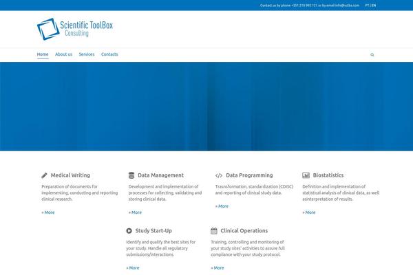 Dante theme site design template sample