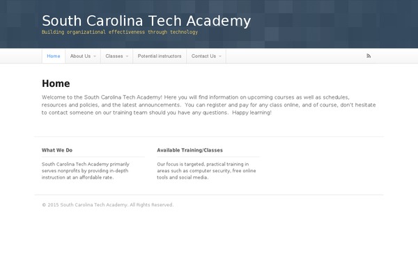 Canvas theme site design template sample