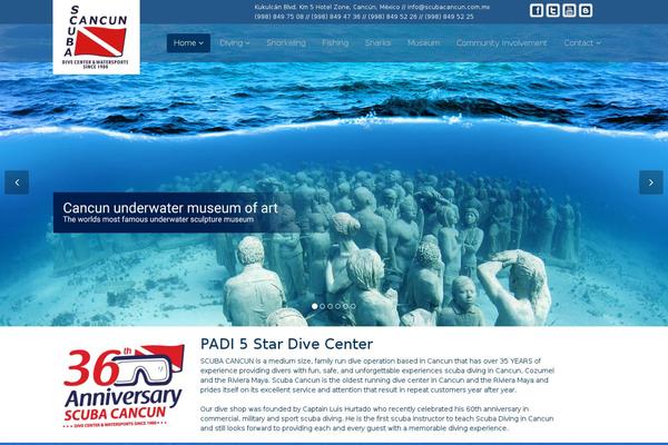 scubacancun.com.mx site used Scuba