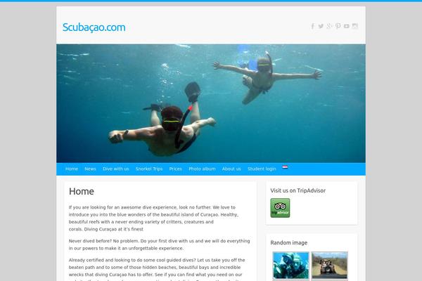 Travelify theme site design template sample