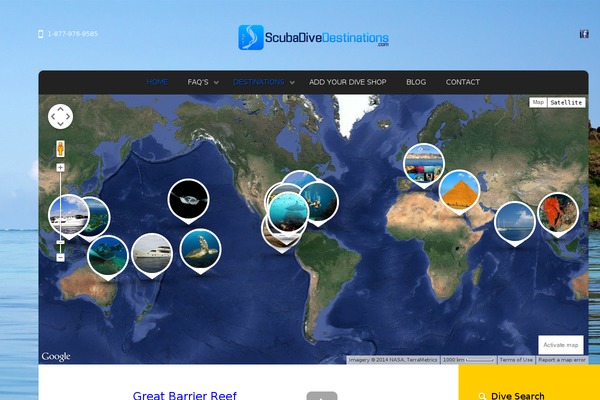 Tour Operator theme site design template sample