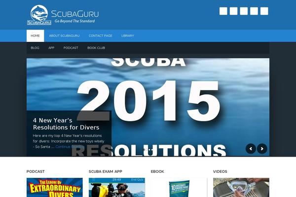 Magazine Pro theme site design template sample