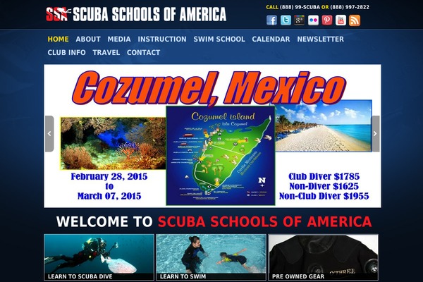 Ssa theme site design template sample