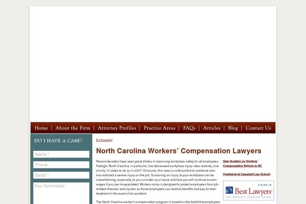 scudder theme websites examples