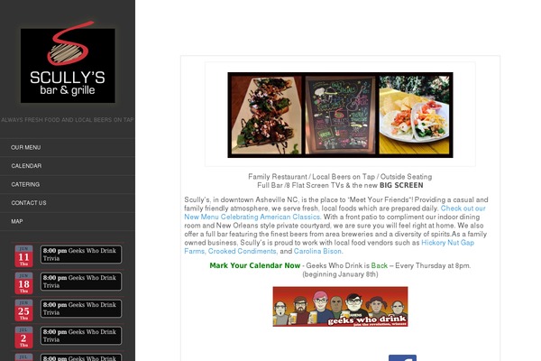 Flat theme site design template sample