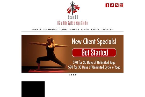 Simfo theme site design template sample