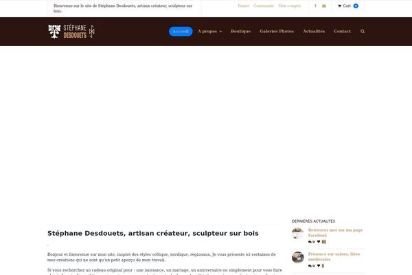 sculpteursurbois.fr site used Sevenstars