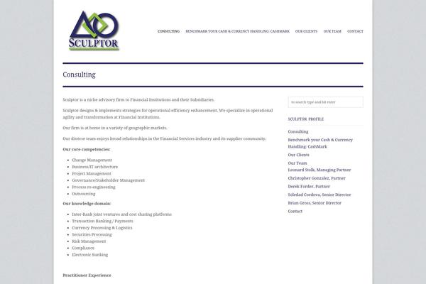 Adapt theme site design template sample