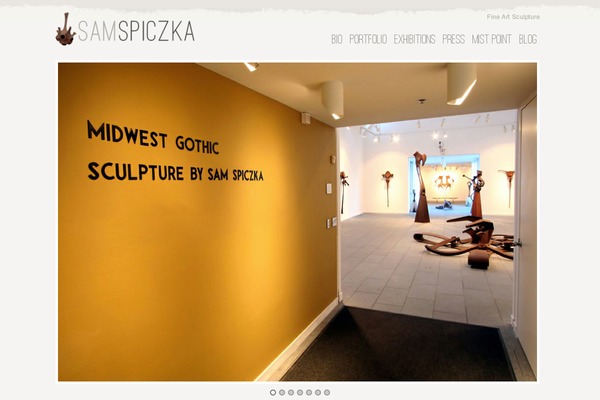 Tisa theme site design template sample