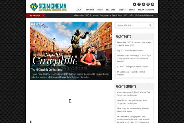 Backstreet theme site design template sample