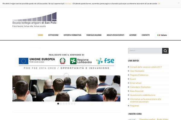 scuolabottega.org site used Eduma-child