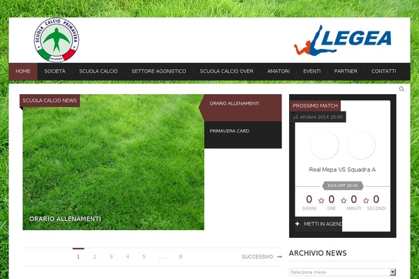 Kings Club theme site design template sample