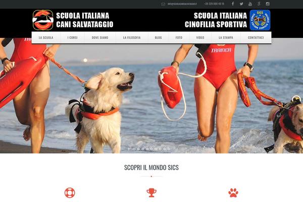 Florida Child theme site design template sample