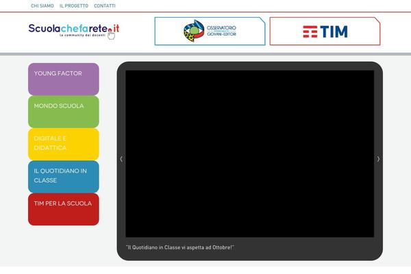 deTube theme site design template sample