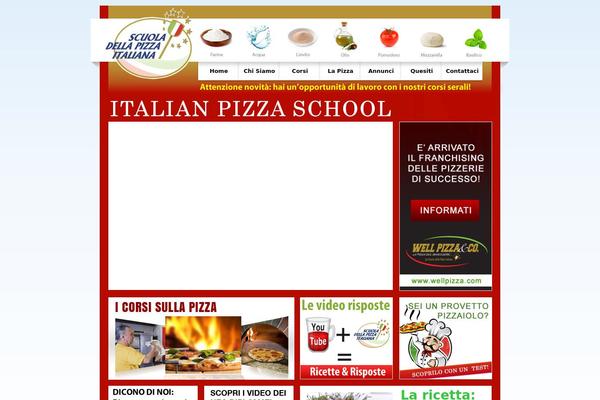 School theme site design template sample