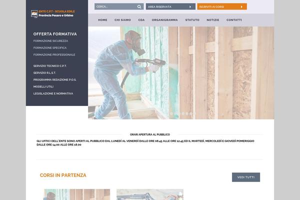 Bridge Child theme site design template sample