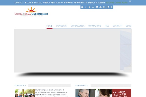 scuolafundraising.it site used Cosmox
