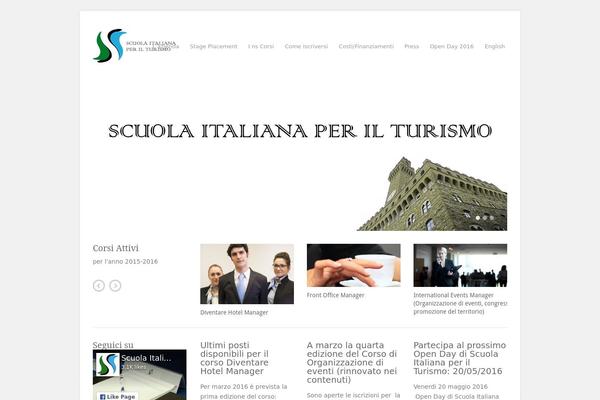scuolaitalianaturismo.it site used Craft