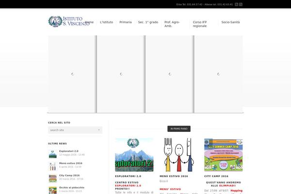 Corona theme site design template sample