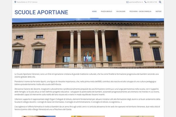 Albar theme site design template sample