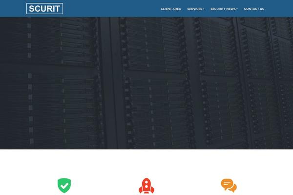 Flathost theme site design template sample