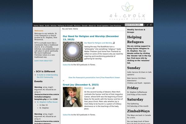 Default theme site design template sample
