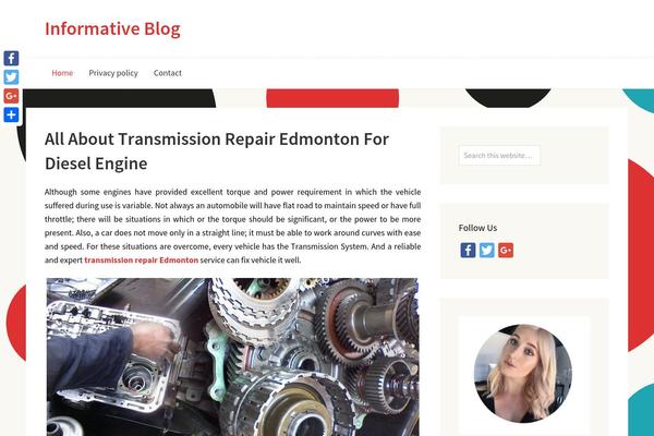 Bizznis theme site design template sample
