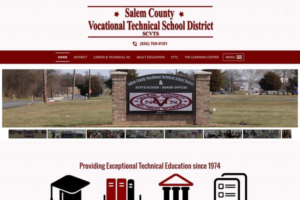 Academica theme site design template sample