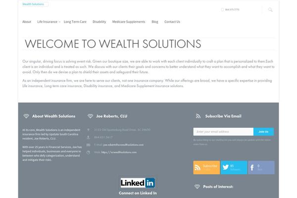 Site using Crumina_slider plugin
