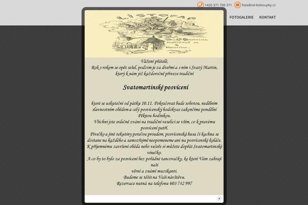 Site using Popup Builder plugin