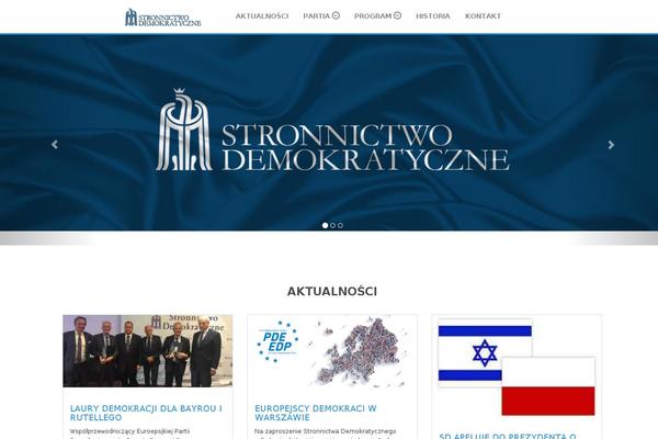 Weblizar theme site design template sample