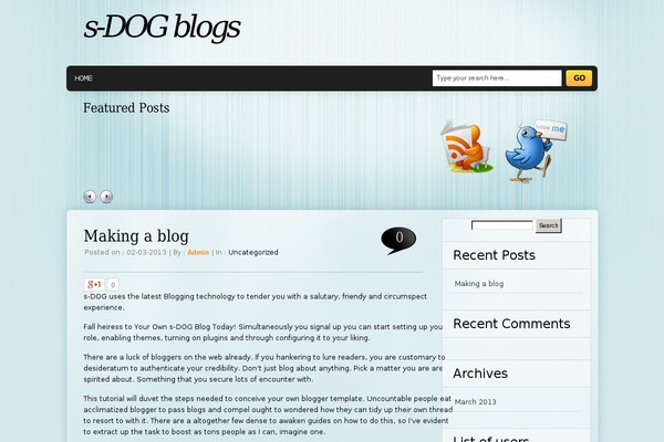 sd0g.com site used BlueMoD