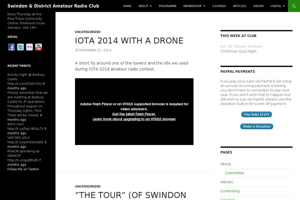 Metro theme site design template sample