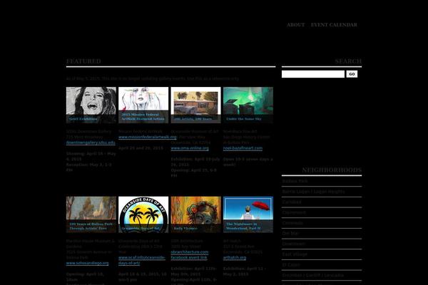 Equilibrium theme site design template sample